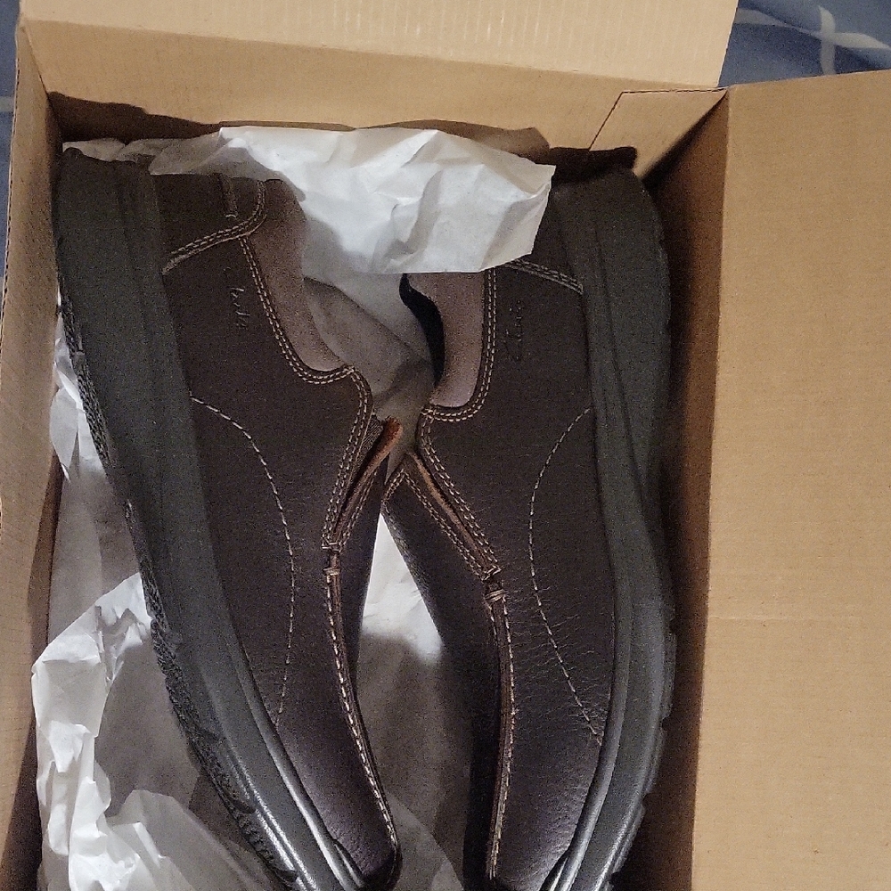Clarks,Men's Brown Slip-On Shoes